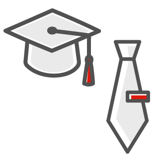 新卒キャリア比率